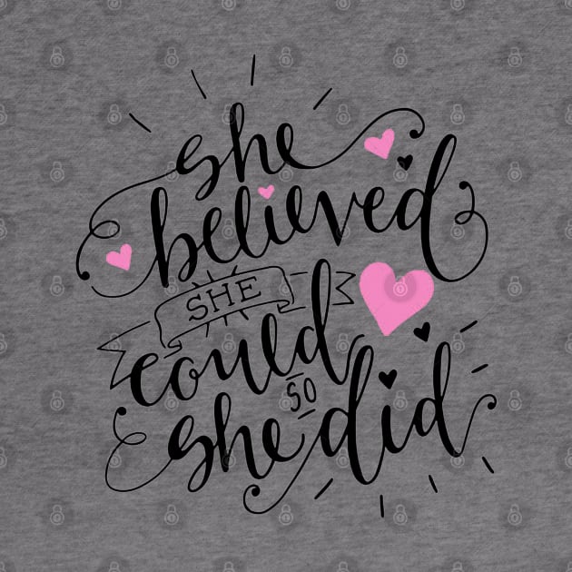 She believed she could, so she did by NotoriousMedia